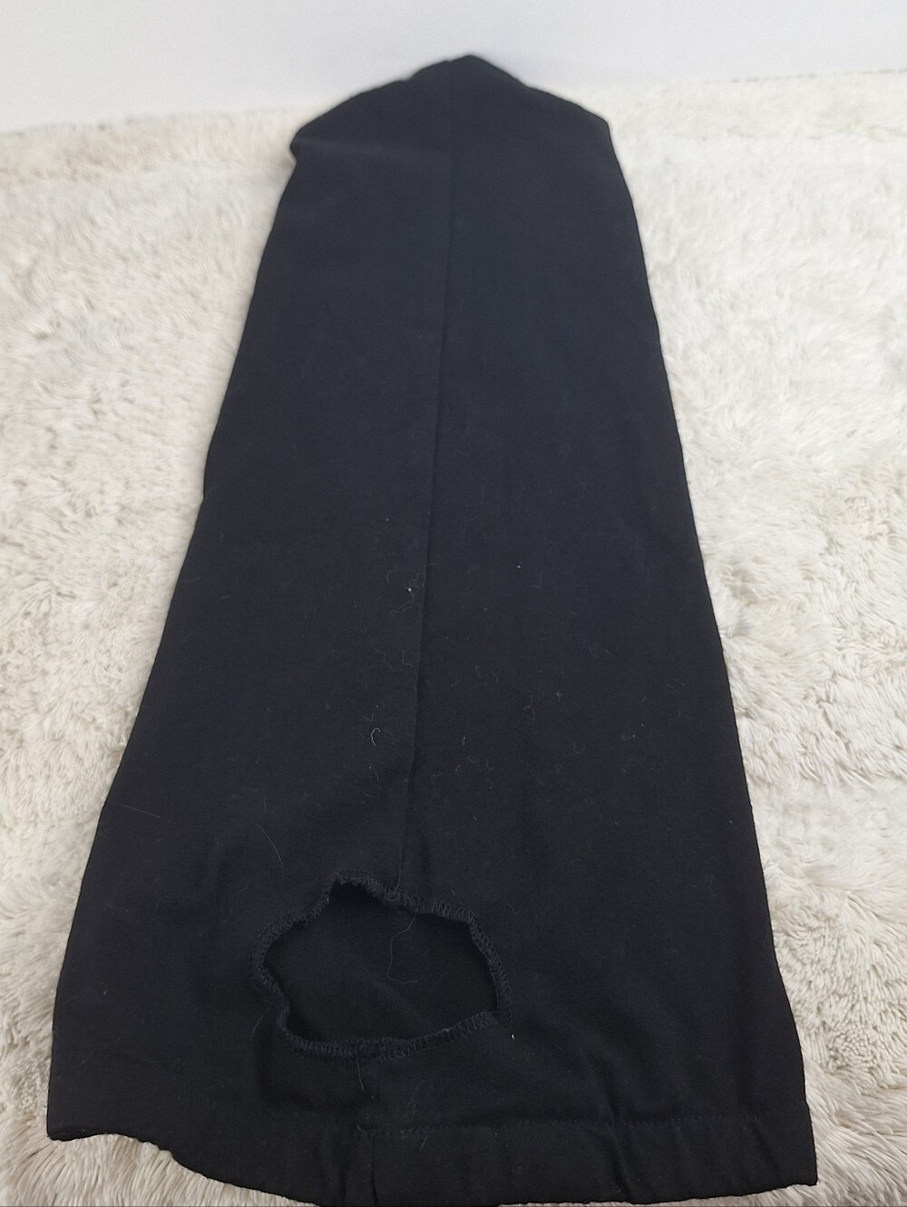 Harley-Davidson Black Bandanna Pony Tail Rag Hat  with Silver and Blue Graphic - Picture 2 of 4